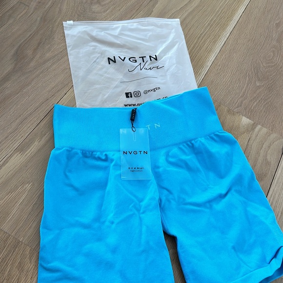 NVGTN Pants - NVGTN shorts blue